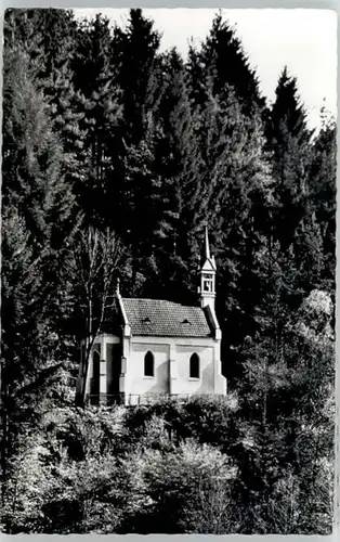 Zell Wiesental Zell Wiesental Kalvarienkapelle * / Zell im Wiesental /Loerrach LKR