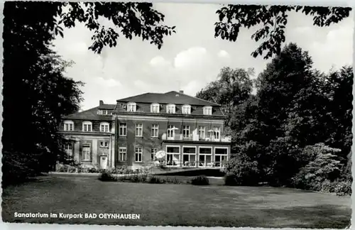 Bad Oeynhausen Bad Oeynhausen Sanatorium Kurpark x / Bad Oeynhausen /Minden-Luebbecke LKR