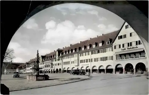 Freudenstadt Freudenstadt Marktplatz Cafe Rebstock * / Freudenstadt /Freudenstadt LKR