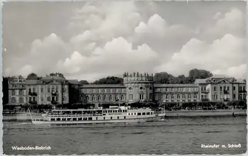 Wiesbaden Wiesbaden Rheinufer Schloss x / Wiesbaden /Wiesbaden Stadtkreis