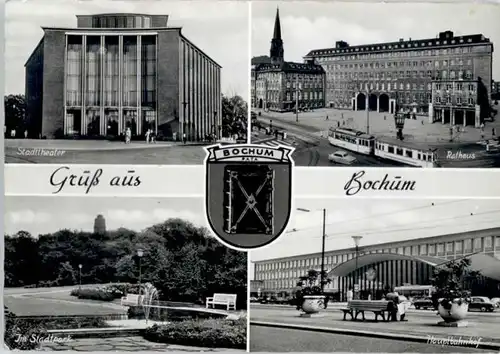 Bochum Bochum Stadttheater Rathaus Stadtpark Hauptbahnhof x / Bochum /Bochum Stadtkreis