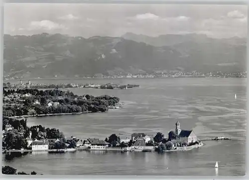 Wasserburg Bodensee Wasserburg Fliegeraufnahme * / Wasserburg (Bodensee) /Lindau LKR