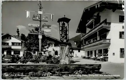 Ruhpolding Ruhpolding Marienbrunnen x / Ruhpolding /Traunstein LKR