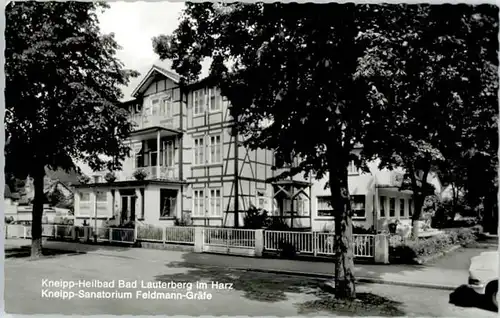 Bad Lauterberg Bad Lauterberg Kneipp Sanatorium Feldmann Graefe * / Bad Lauterberg im Harz /Osterode Harz LKR