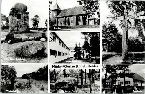 Mueden oertze Mueden oertze Loens Denkmal  x / Fassberg /Celle LKR