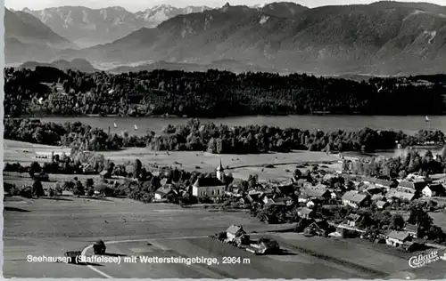 Seehausen Staffelsee Seehausen Staffelsee Fliegeraufnahme x / Seehausen a.Staffelsee /Garmisch-Partenkirchen LKR