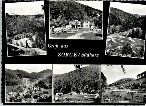 Zorge Zorge Campingplatz Oberzorge x / Zorge /Osterode Harz LKR