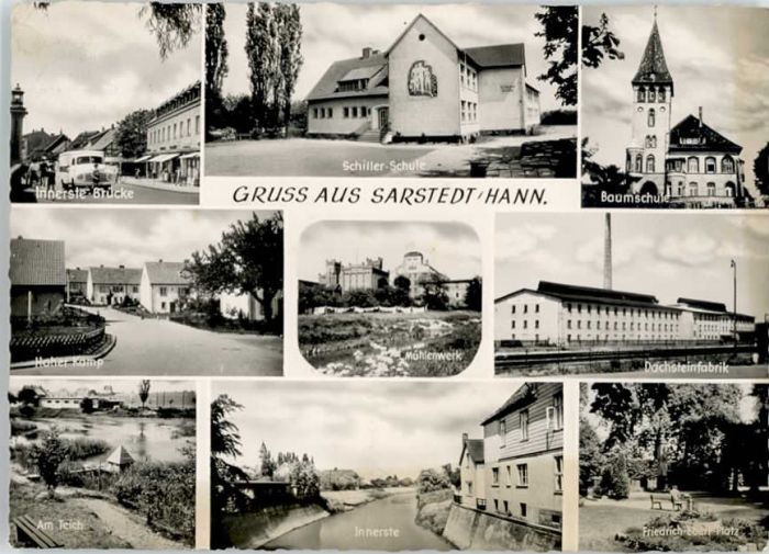 Sarstedt Sarstedt Schiller Schule Baumschule Friedrich Eber Platz x
