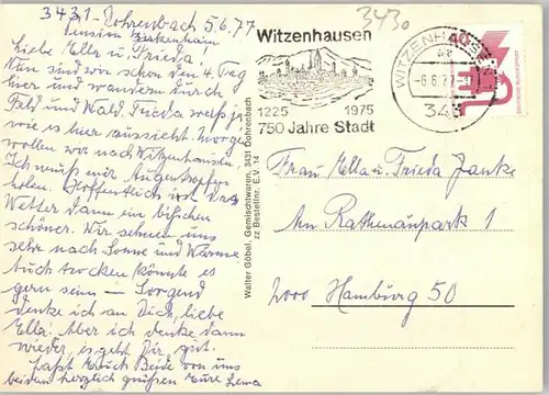 Dohrenbach Dohrenbach  x / Witzenhausen /Werra-Meissner-Kreis LKR