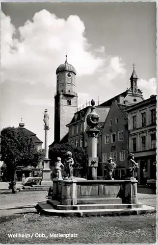 Weilheim Oberbayern Weilheim Oberbayern Marienplatz x / Weilheim i.OB /Weilheim-Schongau LKR