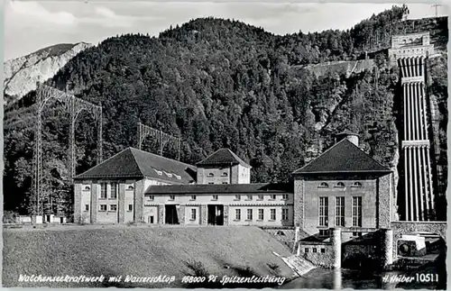 Walchensee Walchensee Walchenseekraftwerk * / Kochel a.See /Bad Toelz-Wolfratshausen LKR