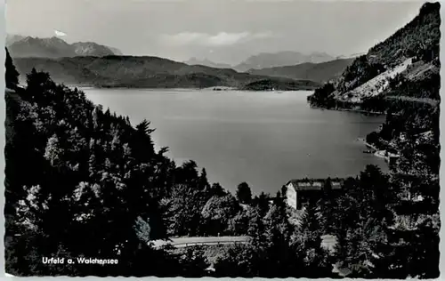 Urfeld Oberbayern Urfeld Oberbayern Hotel Post Kurhaus Jaeger x / Kochel a.See /Bad Toelz-Wolfratshausen LKR