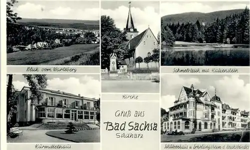 Bad Sachsa Harz Bad Sachsa Schuetzenhaus Schmelzteich x / Bad Sachsa /Osterode Harz LKR