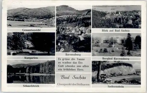 Bad Sachsa Harz Bad Sachsa Schmelzteich Berghof Ravensberg x / Bad Sachsa /Osterode Harz LKR