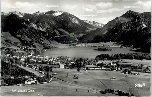 Schliersee Schliersee Fliegeraufnahme * / Schliersee /Miesbach LKR