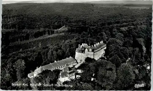 Brakel Westfalen Brakel Schloss Hinnenburg Fliegeraufnahme * / Brakel /Hoexter LKR