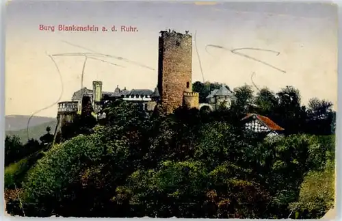 Hattingen Ruhr Hattingen Burg Blankenstein * / Hattingen /Ennepe-Ruhr-Kreis LKR