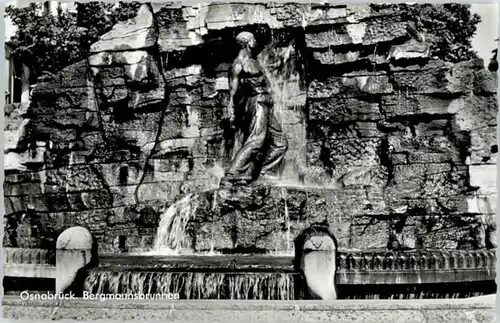 Osnabrueck Osnabrueck Bergmannsbrunnen * / Osnabrueck /Osnabrueck LKR