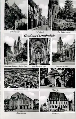 Osnabrueck Osnabrueck Lohstrasse Vitischanze Johannis Kirche  x / Osnabrueck /Osnabrueck LKR