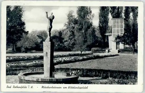 Bad Rothenfelde Bad Rothenfelde Maerchenbrunnen Wittkindsprudel x / Bad Rothenfelde /Osnabrueck LKR