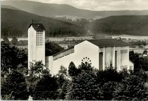 Bad Sooden-Allendorf Bad Sooden-Allendorf St Bonifatius Kirche  * / Bad Sooden-Allendorf /Werra-Meissner-Kreis LKR