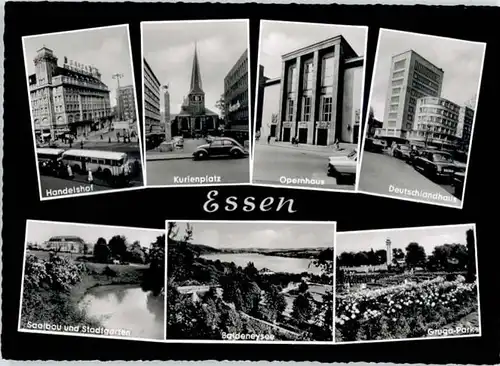 Essen Ruhr Essen Baldeneysee Grugapark Opernhaus * / Essen /Essen Stadtkreis