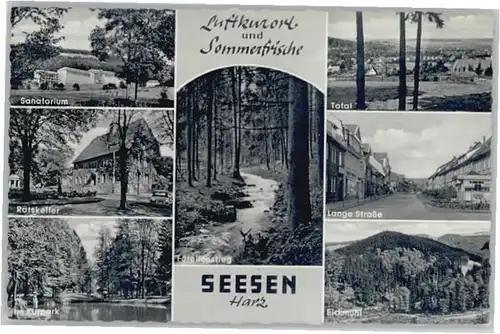 Seesen Harz Seesen Langestrasse Ratskeller  Eickmuhl * / Seesen /Goslar LKR