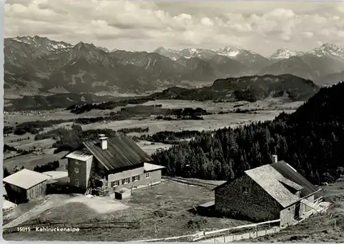 Ofterschwang Ofterschwang Kahlrueckenalpe x / Ofterschwang /Oberallgaeu LKR