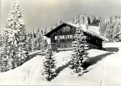 Obermaiselstein Obermaiselstein Gasthaus Wannenkopfhuette x / Obermaiselstein /Oberallgaeu LKR