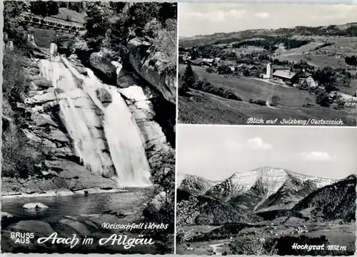 Aach Oberstaufen Aach Oberstaufen Weissachfall  * / Oberstaufen /Oberallgaeu LKR