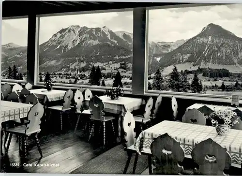 Oberstdorf Oberstdorf Cafe Gasthaus Karatsbichel * / Oberstdorf /Oberallgaeu LKR