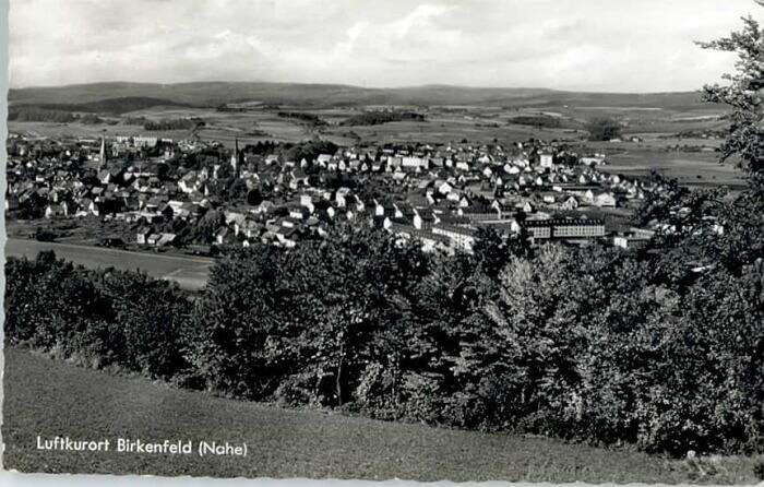 Niederbrombach Fliegeraufnahme / Niederbrombach /Birkenfeld LKR Nr