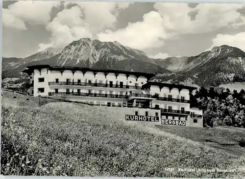 Oberstdorf Oberstdorf Hotel Allgaeuer Bergbad * / Oberstdorf /Oberallgaeu LKR