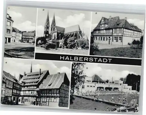 Halberstadt Halberstadt Johannesbrunnen Gleimhaus x / Halberstadt /Harz LKR