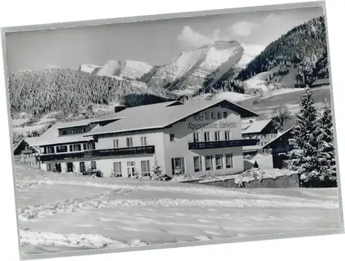 Steibis Steibis Hotel Alpen Gaststaette Edelweiss * / Oberstaufen /Oberallgaeu LKR