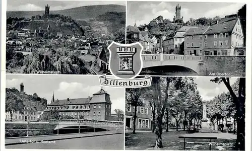 Dillenburg Dillenburg Wilhelmsplatz Turm * / Dillenburg /Lahn-Dill-Kreis LKR