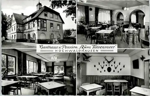 Ilbeshausen-Hochwaldhausen Ilbeshausen-Hochwaldhausen Gasthaus Pension zum Felsenmeer * / Grebenhain /Vogelsbergkreis LKR