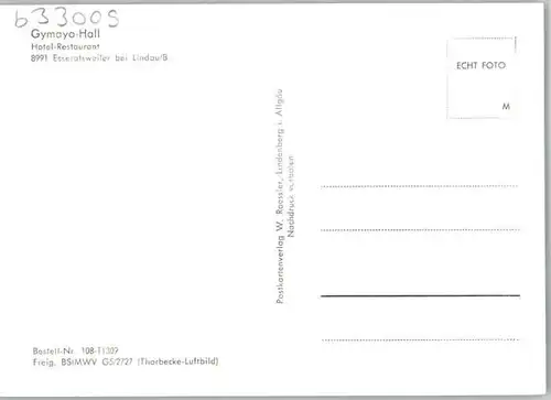 Esseratsweiler Esseratsweiler Gymayo Hall * / Achberg /Ravensburg LKR