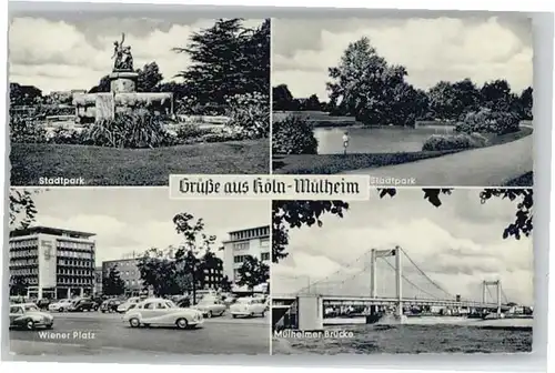 Muelheim Koeln Muelheim Koeln Wiener Platz Muelheimer Bruecke * / Koeln /Koeln Stadtkreis