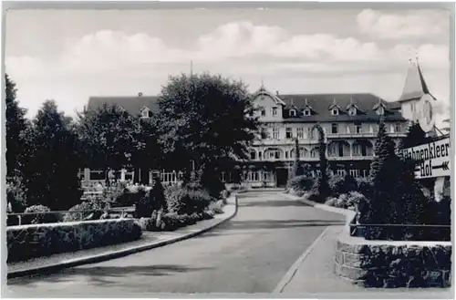 Hahnenklee-Bockswiese Harz Hahnenklee-Bockswiese Hotel Hahnenkleer Hof * / Goslar /Goslar LKR