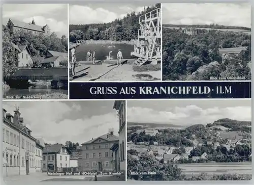 Kranichfeld Kranichfeld Niederburg Meininger Hof Hotel Zum Kranich x / Kranichfeld /Weimarer Land LKR