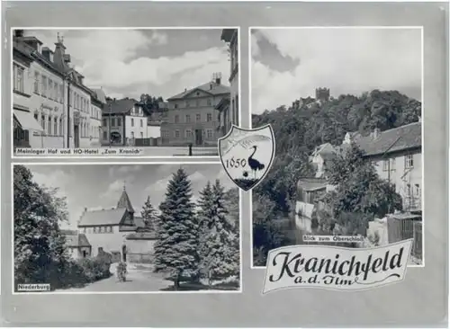 Kranichfeld Kranichfeld Niederburg Meininger Hof Hotel Zum Kranich x / Kranichfeld /Weimarer Land LKR