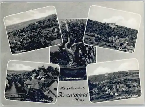 Kranichfeld Kranichfeld Kranichbrunnen Niederburg x / Kranichfeld /Weimarer Land LKR