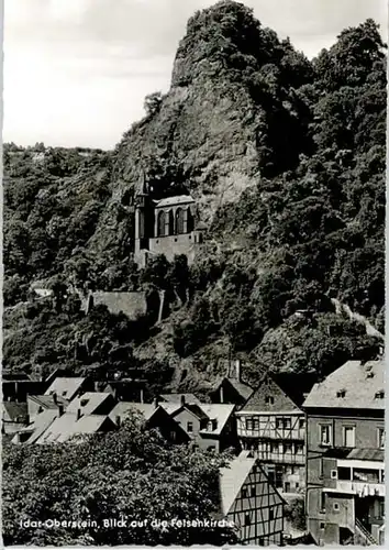 Idar-Oberstein Idar-Oberstein Felsen Kirche  x / Idar-Oberstein /Birkenfeld LKR