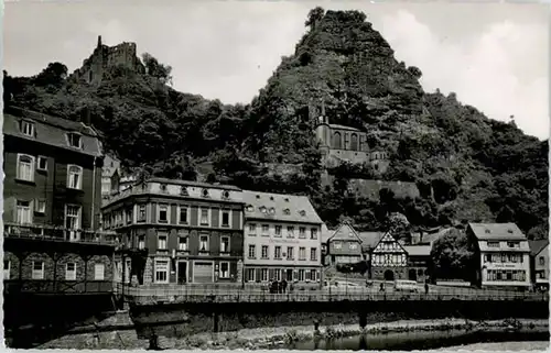 Idar-Oberstein Idar-Oberstein Burg Ruine Felsen Kirche  x / Idar-Oberstein /Birkenfeld LKR