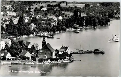 Wasserburg Bodensee Wasserburg Bodensee Fliegeraufnahme * / Wasserburg (Bodensee) /Lindau LKR