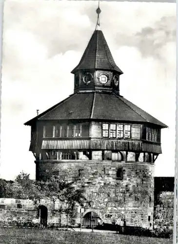 Esslingen Neckar Esslingen Burg Dicker Turm x / Esslingen am Neckar /Esslingen LKR