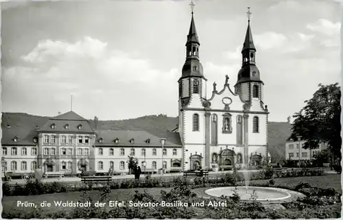 Pruem Eifel Salvator Basilika * / Pruem /Eifelkreis Bitburg-Pruem LKR