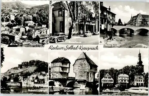 Bad Kreuznach Bad Kreuznach Baederhaus Nahebruecke * / Bad Kreuznach /Bad Kreuznach LKR