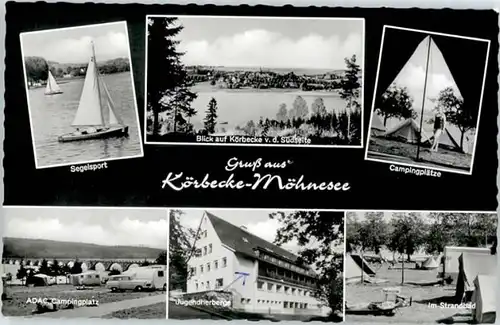 Moehnesee Moehnesee ADAC Campingplatz x / Moehnesee /Soest LKR